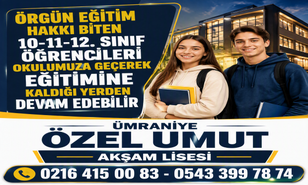 Eğitimine Kaldığın Yerden Devam Et